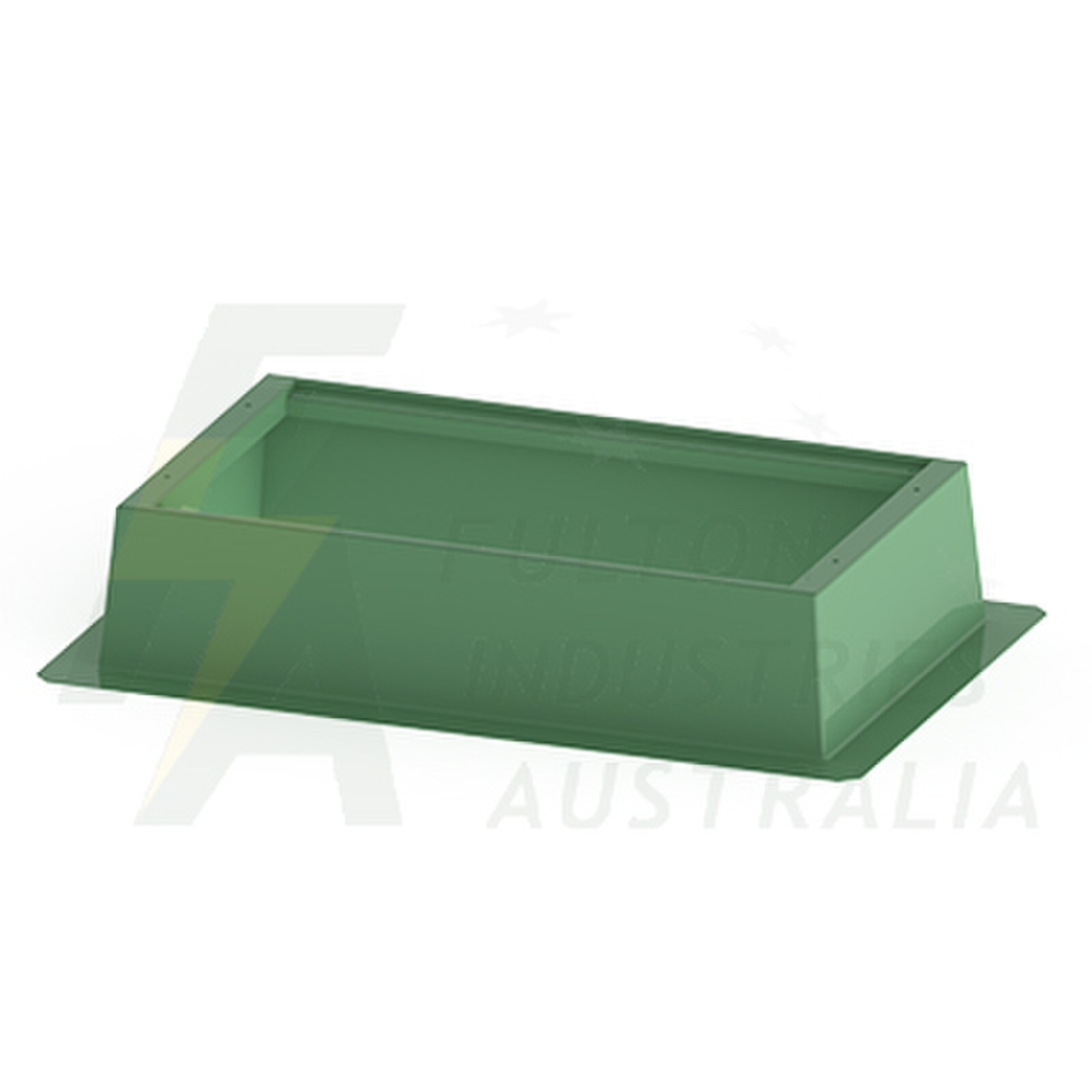 FB137G green fibreglass pillar base